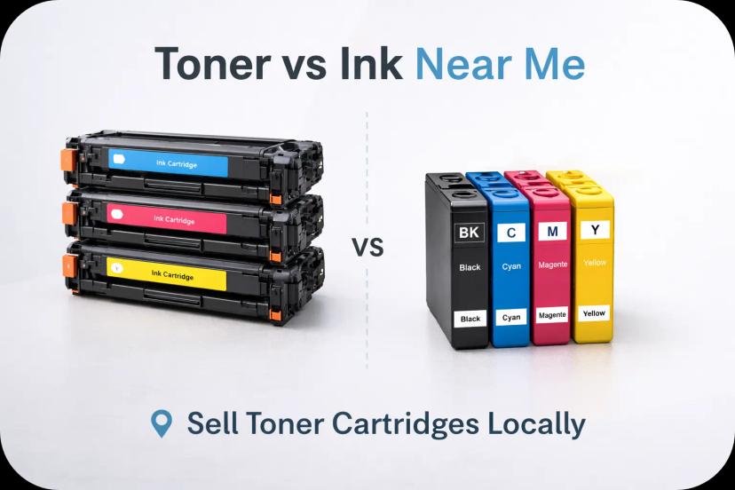 Toner vs Ink Near Me | Sell Toner Cartridges Locally