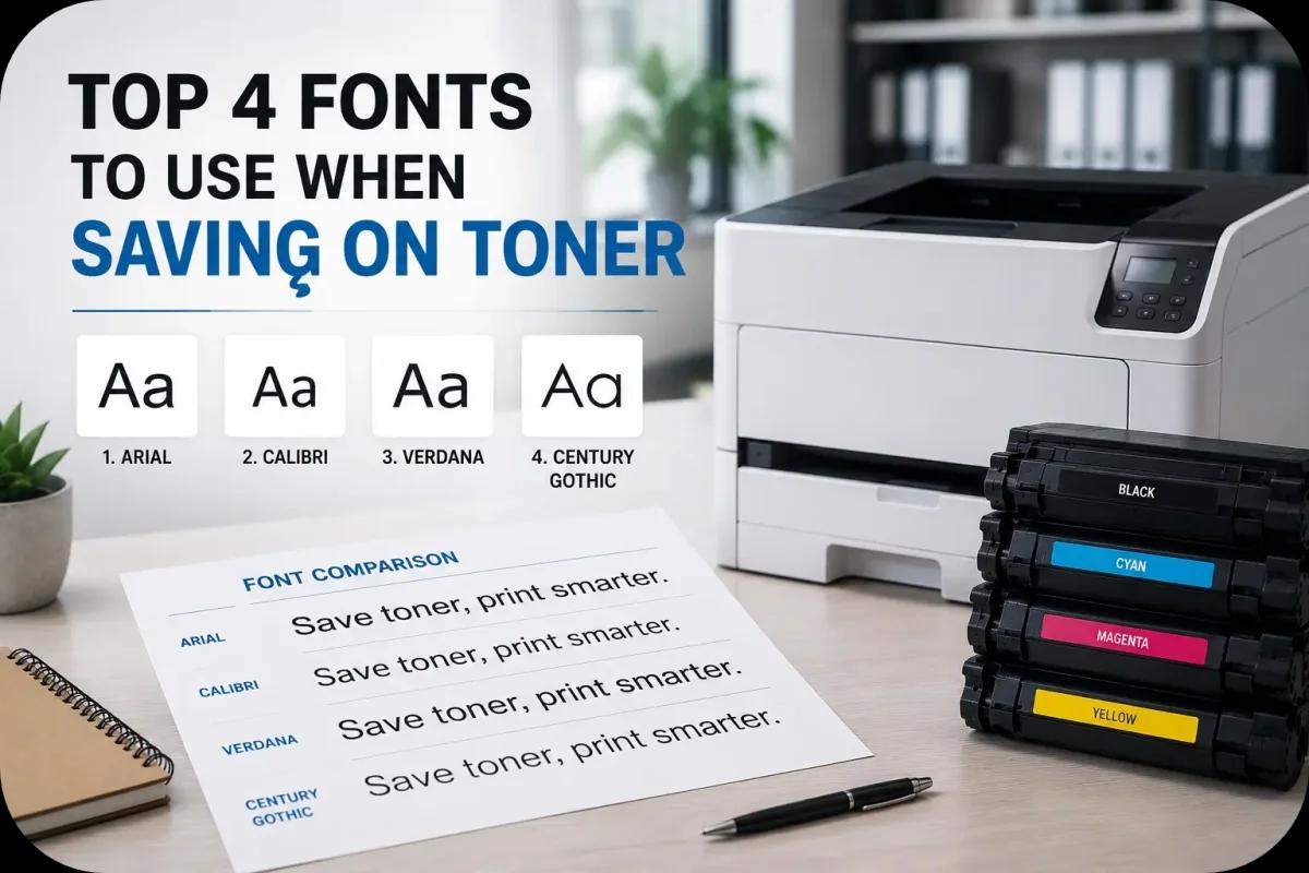 Top 4 Fonts to Use When Saving On Toner