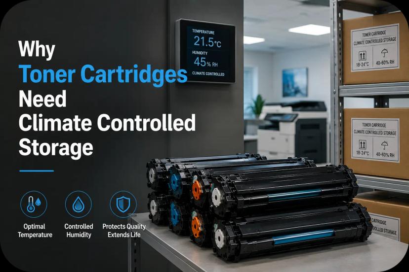 Why Toner Cartridges Need Climate Controlled Storage?