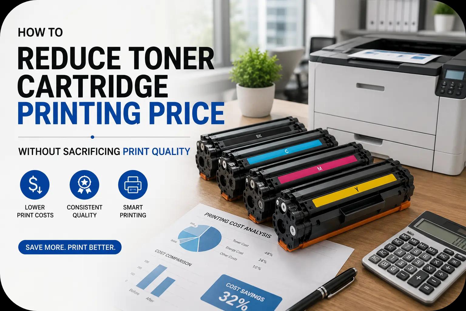 How to Reduce Toner Cartridge Printing Price Without Sacrificing Print Quality?