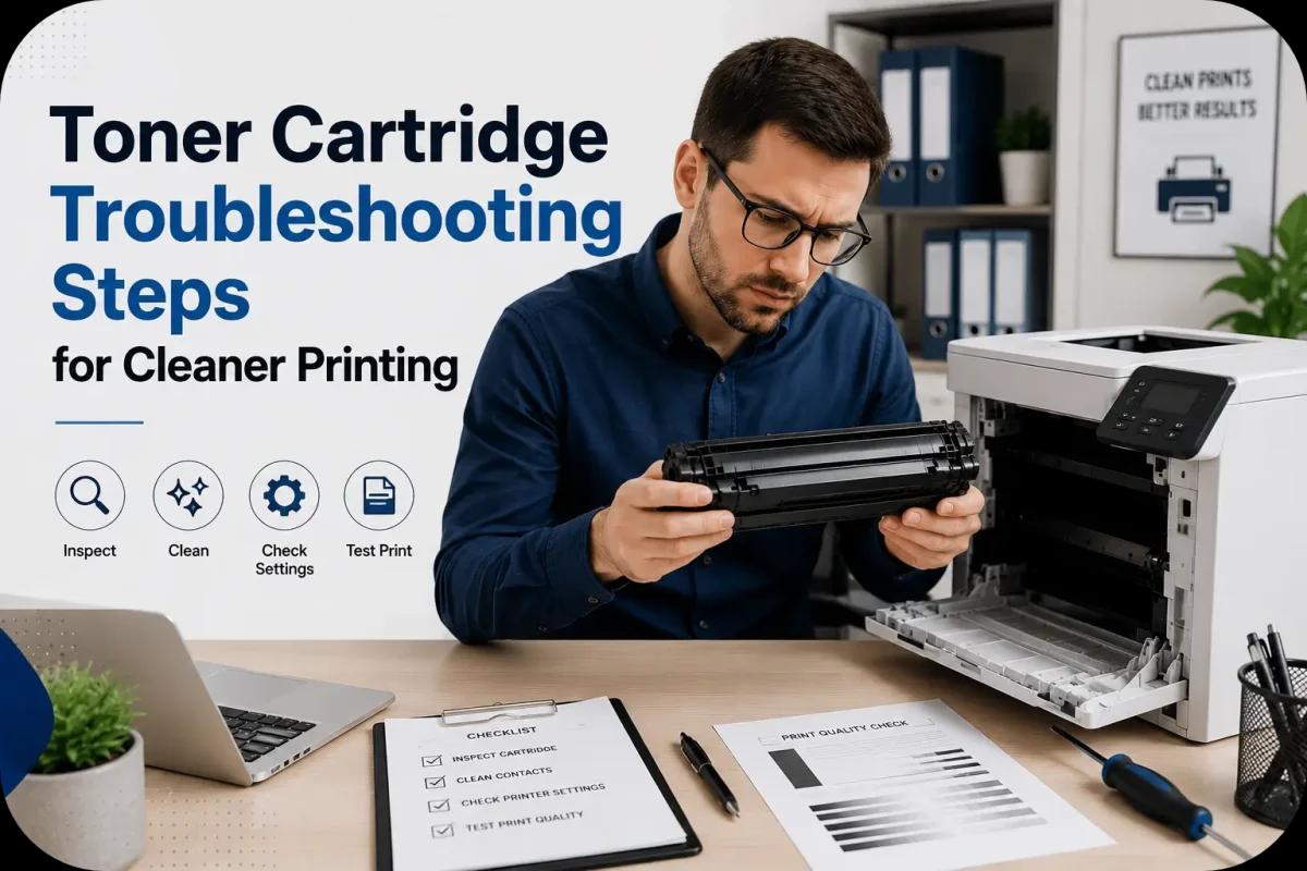 Toner Cartridge Troubleshooting Steps for Cleaner Printing
