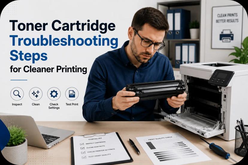 Toner Cartridge Troubleshooting Steps for Cleaner Printing