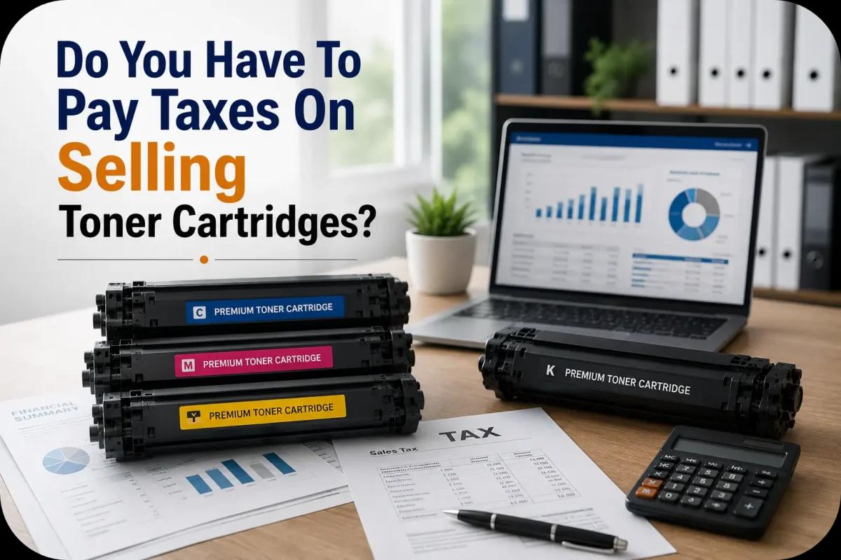 Do You Have To Pay Taxes On Selling Toner Cartridges?