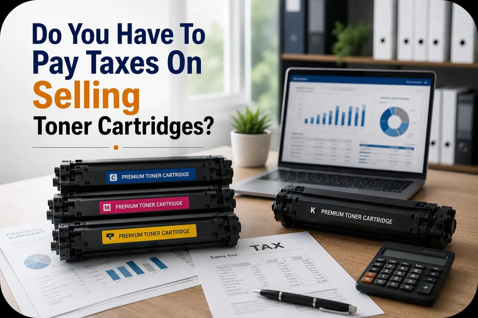 Do You Have To Pay Taxes On Selling Toner Cartridges?