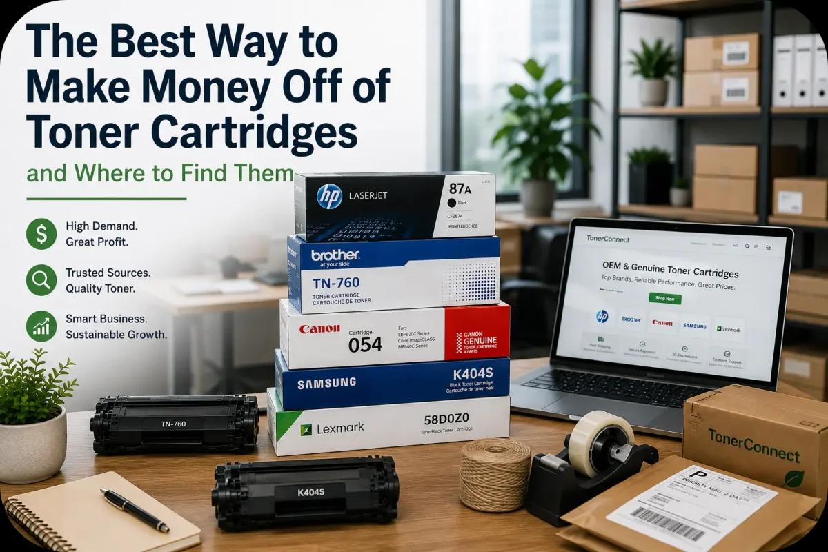 Make Money Off of Toner Cartridges