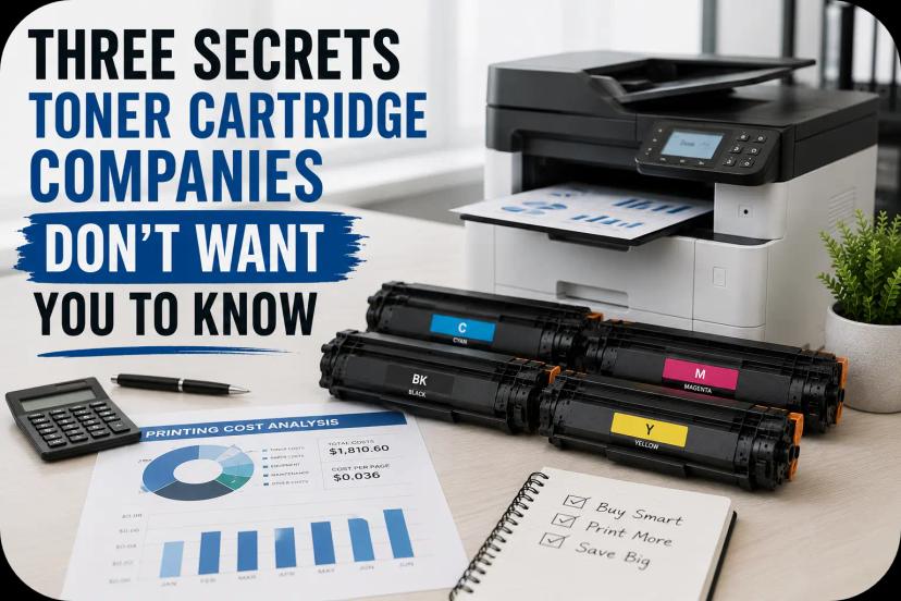 Three Secrets Toner Cartridge Companies Don’t Want You To Know