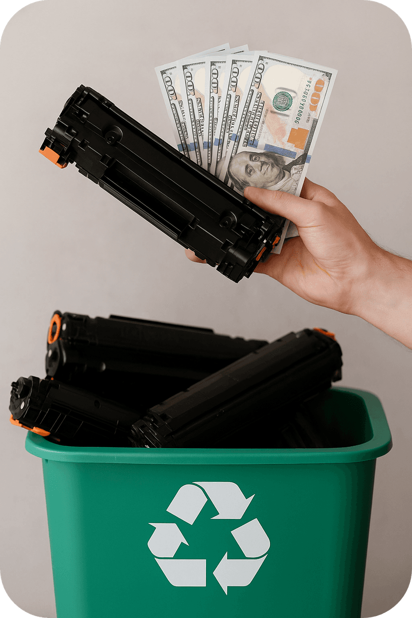 Can You Recycle Toner Cartridges for Money? Absolutely—Here’s How to Cash In