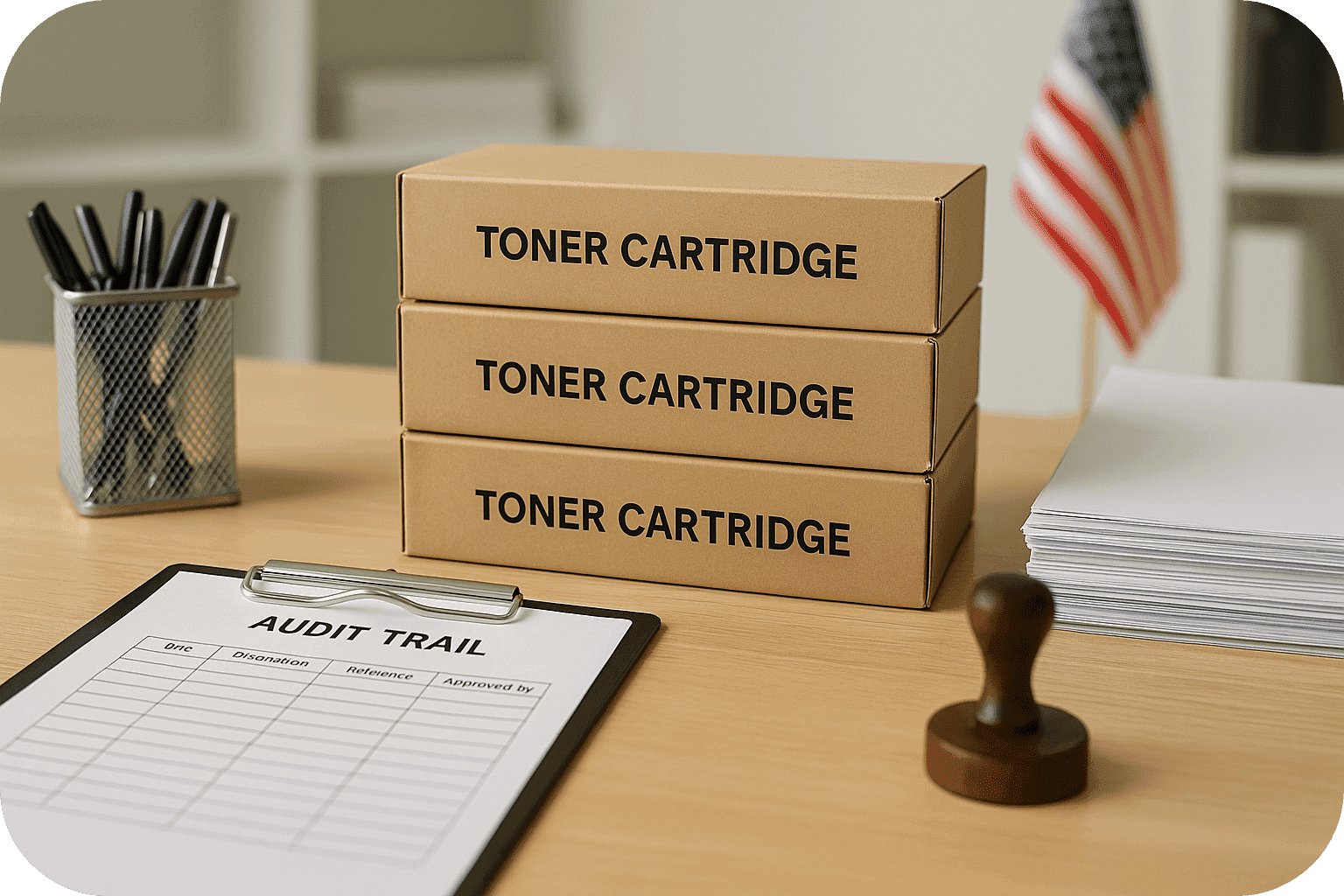 Declutter With a Paper Trail: How Government Agencies Can Sell Unused Toner Cartridges