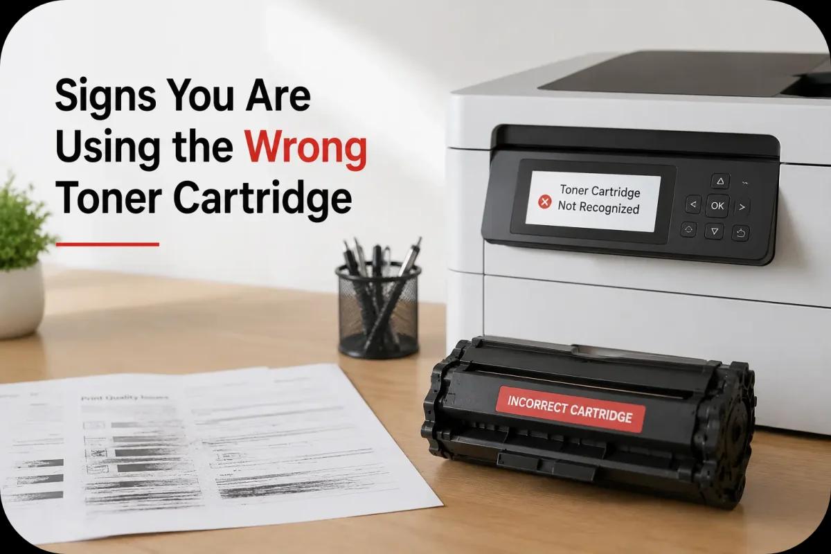Signs You Are Using the Wrong Toner Cartridge