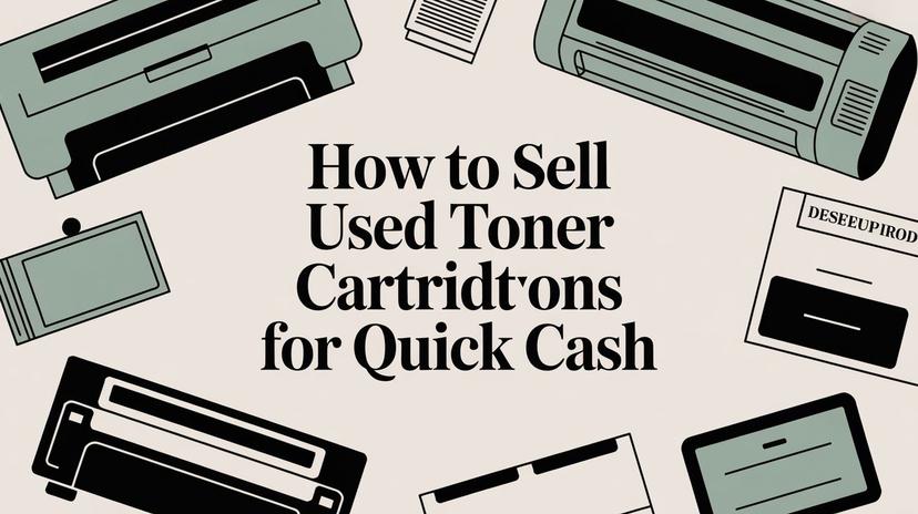 How to Sell Used Toner Cartridges for Quick Cash