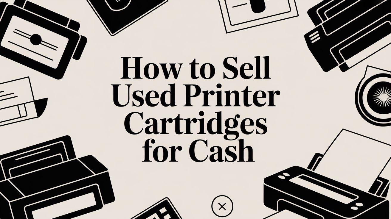 How to Sell Used Printer Cartridges for Cash