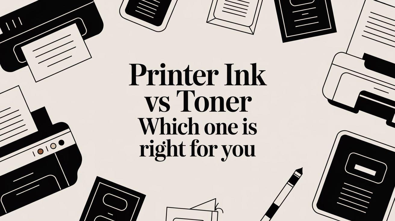 Printer Ink vs Toner Which One Is Right for You