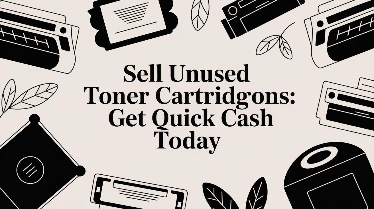 A Practical Guide to Selling Unused Toner Cartridges for Quick Cash