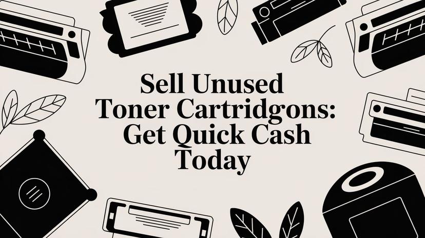A Practical Guide to Selling Unused Toner Cartridges for Quick Cash