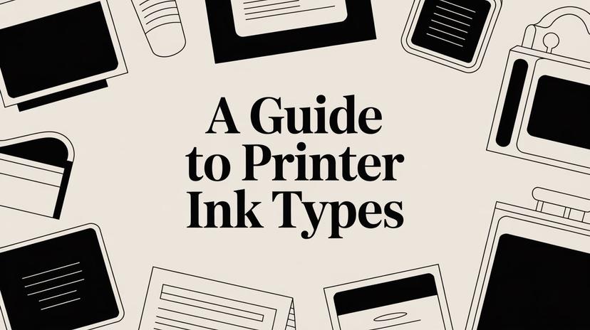 A Guide to Printer Ink Types