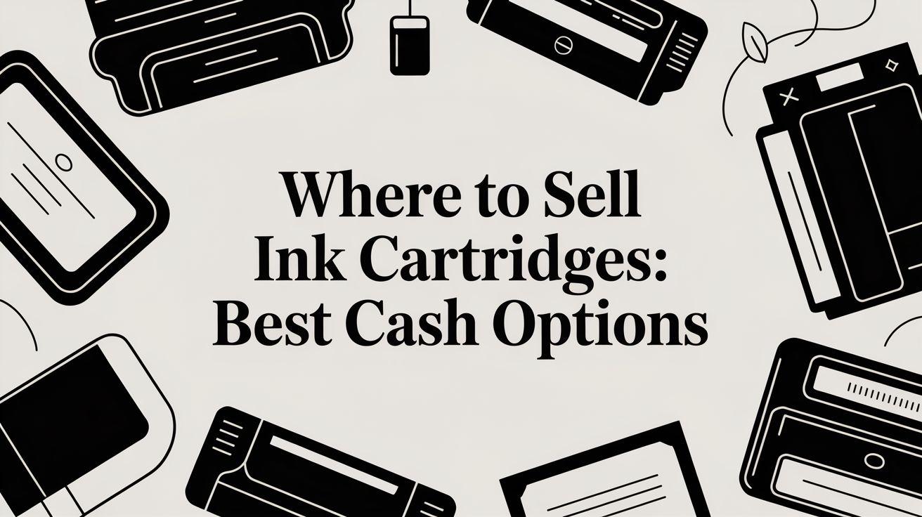 Where to Sell Ink Cartridges: Best Cash Options