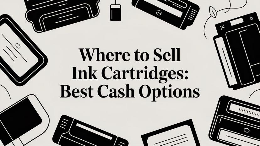 Where to Sell Ink Cartridges: Best Cash Options