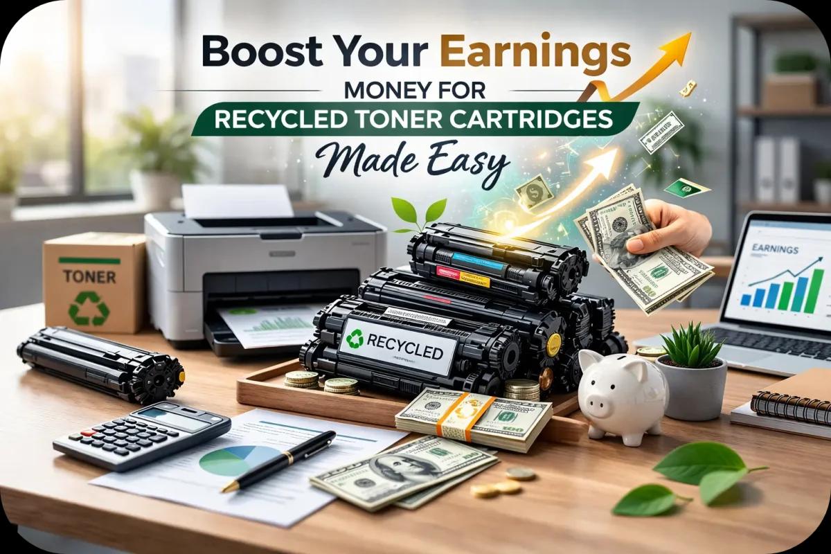 Boost Your Earnings money for recycled toner cartridges Made Easy
