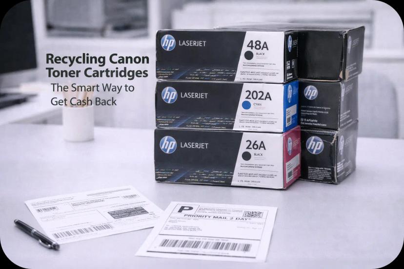 Recycling Canon Toner Cartridges | The Smart Way to Get Cash Back