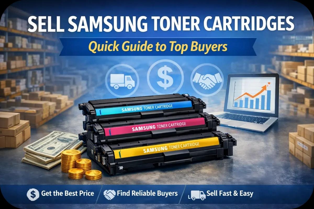 Sell Samsung Toner Cartridges - Toner Connect