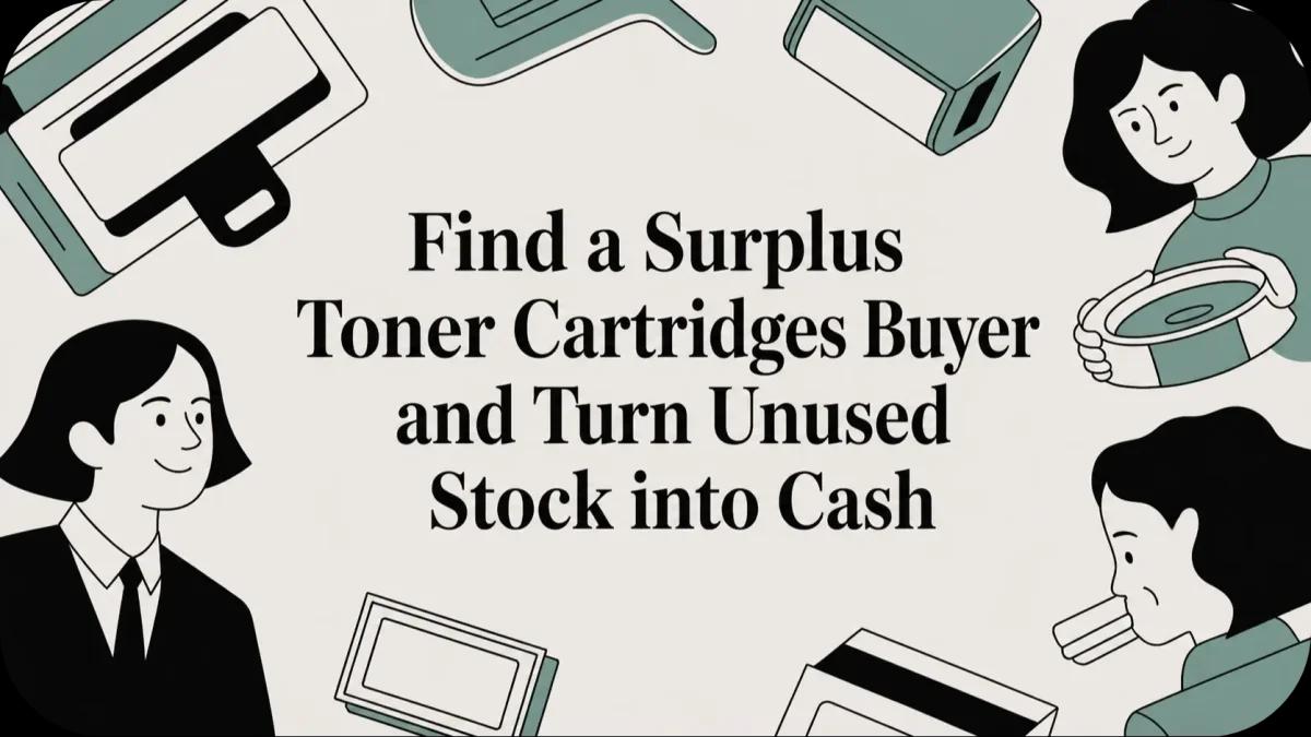Find a Surplus Toner Cartridges Buyer and Turn Unused Stock into CashFind a Surplus Toner Cartridges Buyer and Turn Unused Stock into Cash