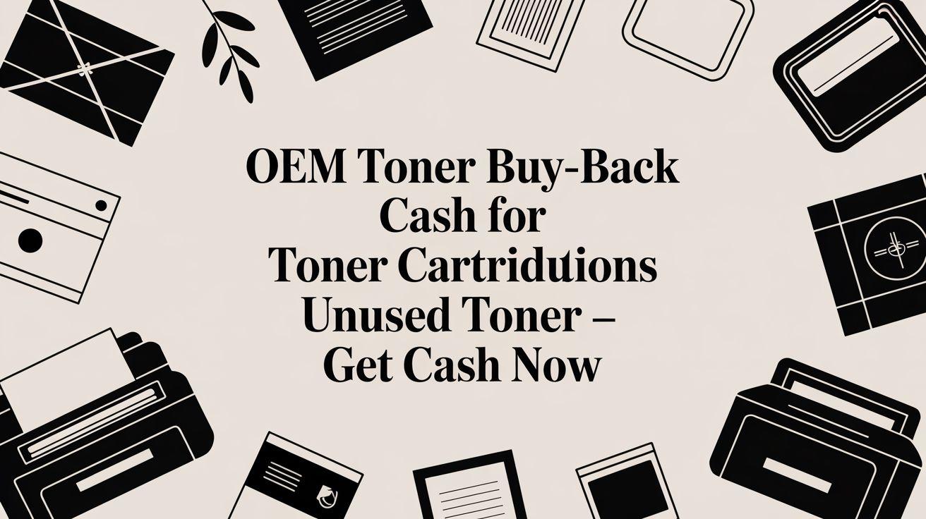 OEM toner buy-back