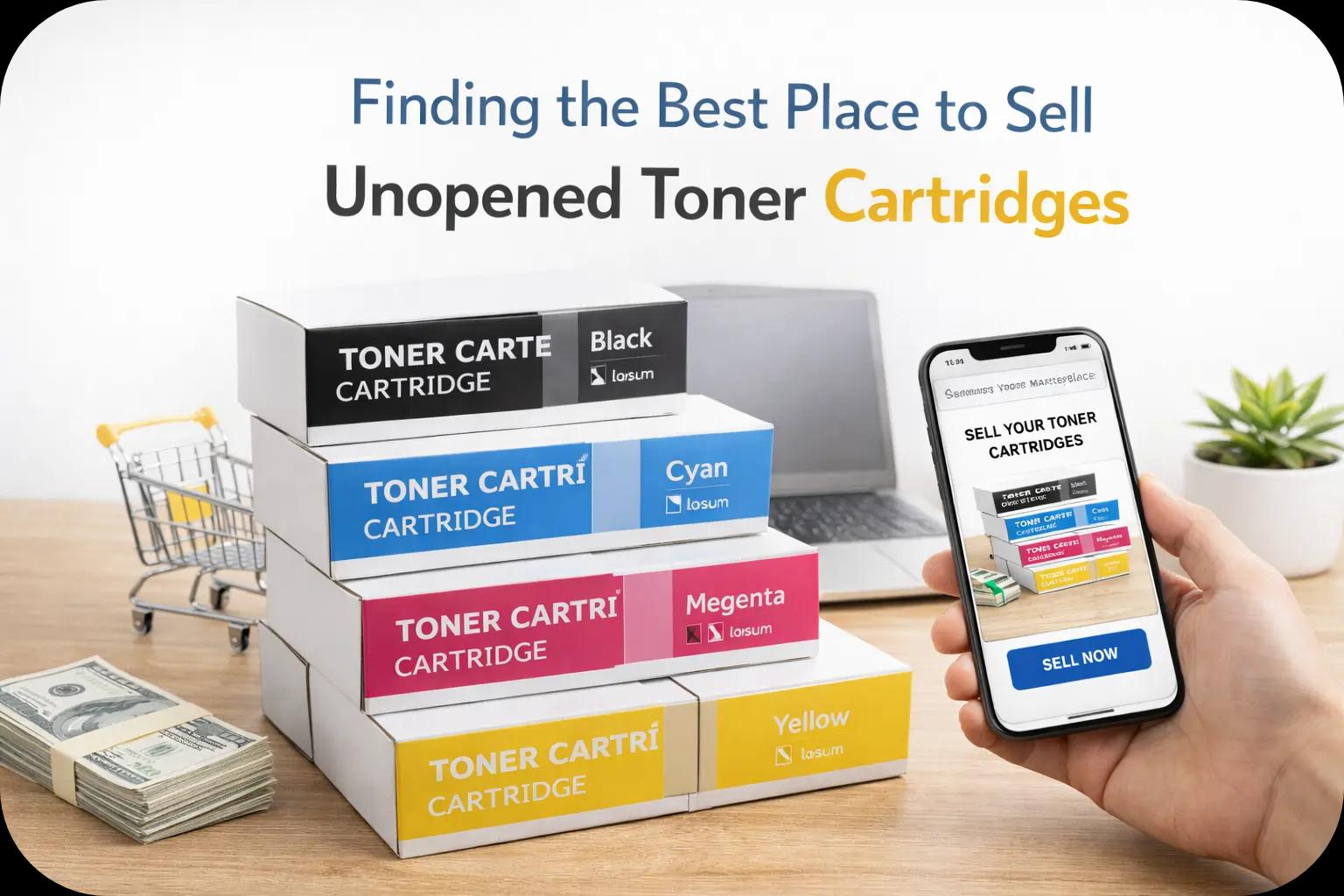 Finding the Best Place to Sell Unopened Toner Cartridges