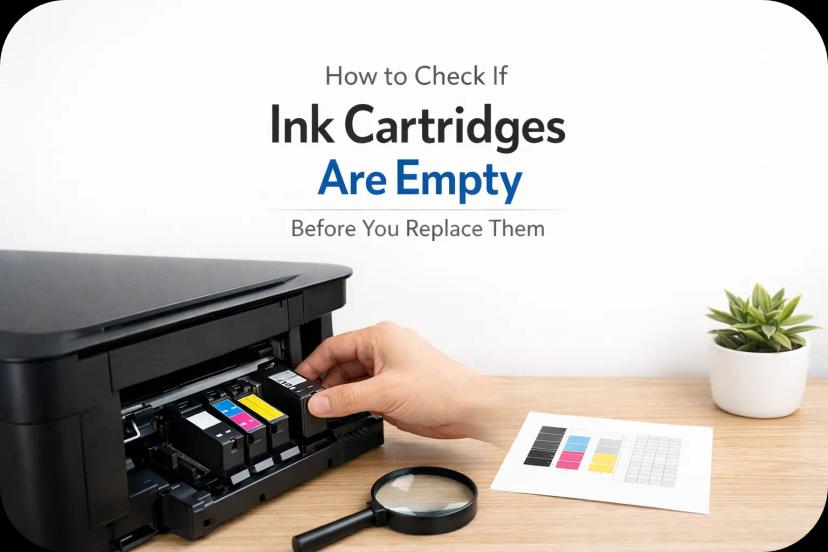 How to Check If Ink Cartridges Are Empty Before You Replace Them