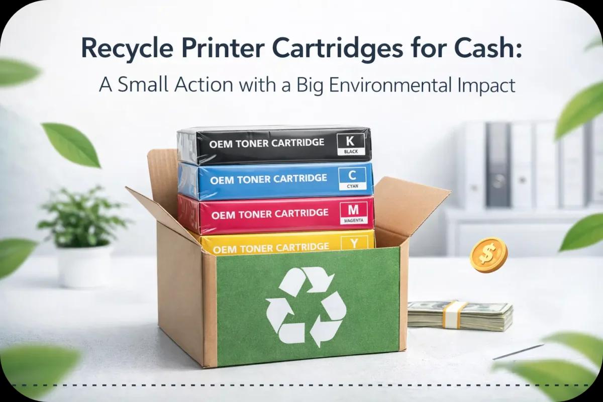 Recycle Printer Cartridges for Cash - Toner Connect