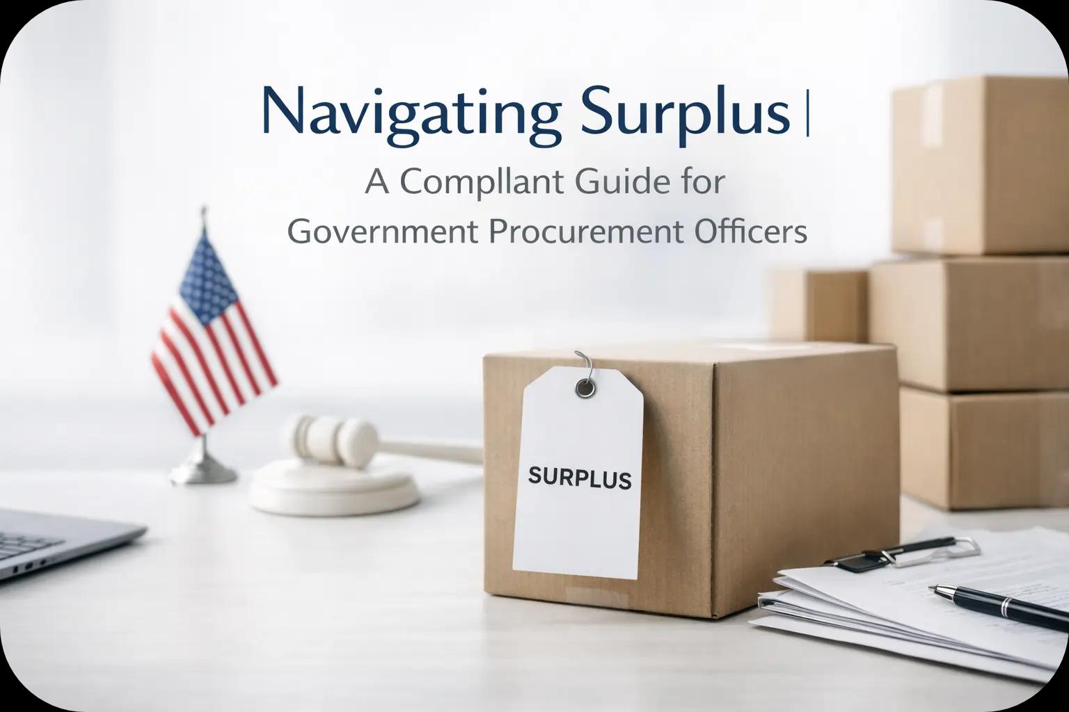 Navigating Surplus | A Compliant Guide for Government Procurement Officers