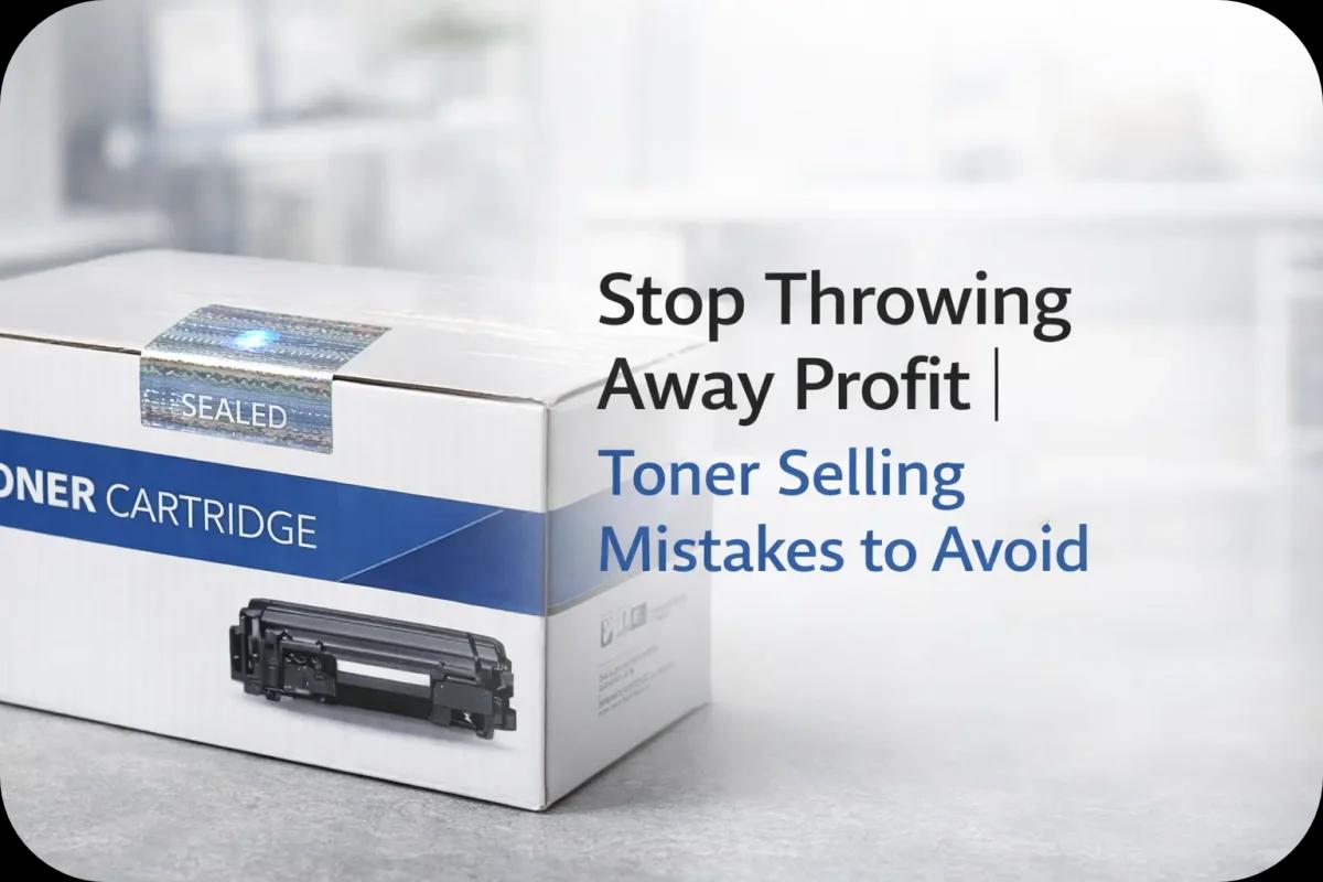Toner Selling Mistakes to Avoid
