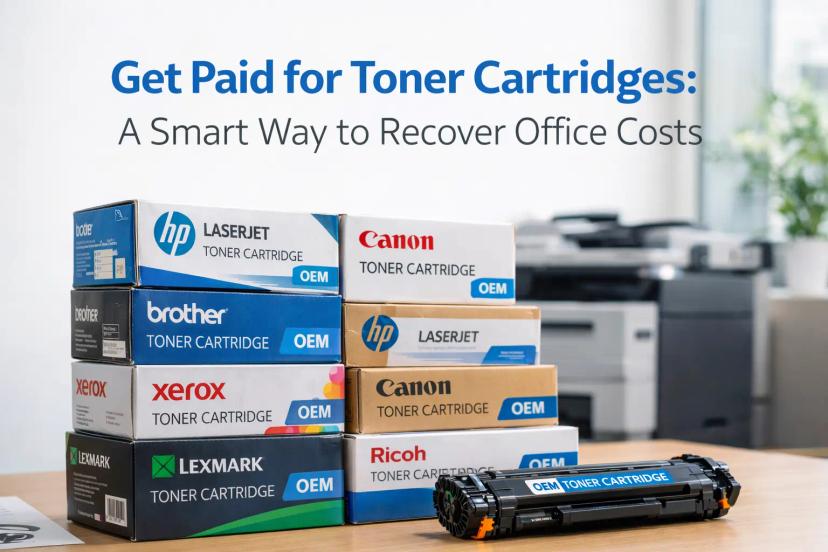 Get Paid for Toner Cartridges | A Smart Way to Recover Office Costs