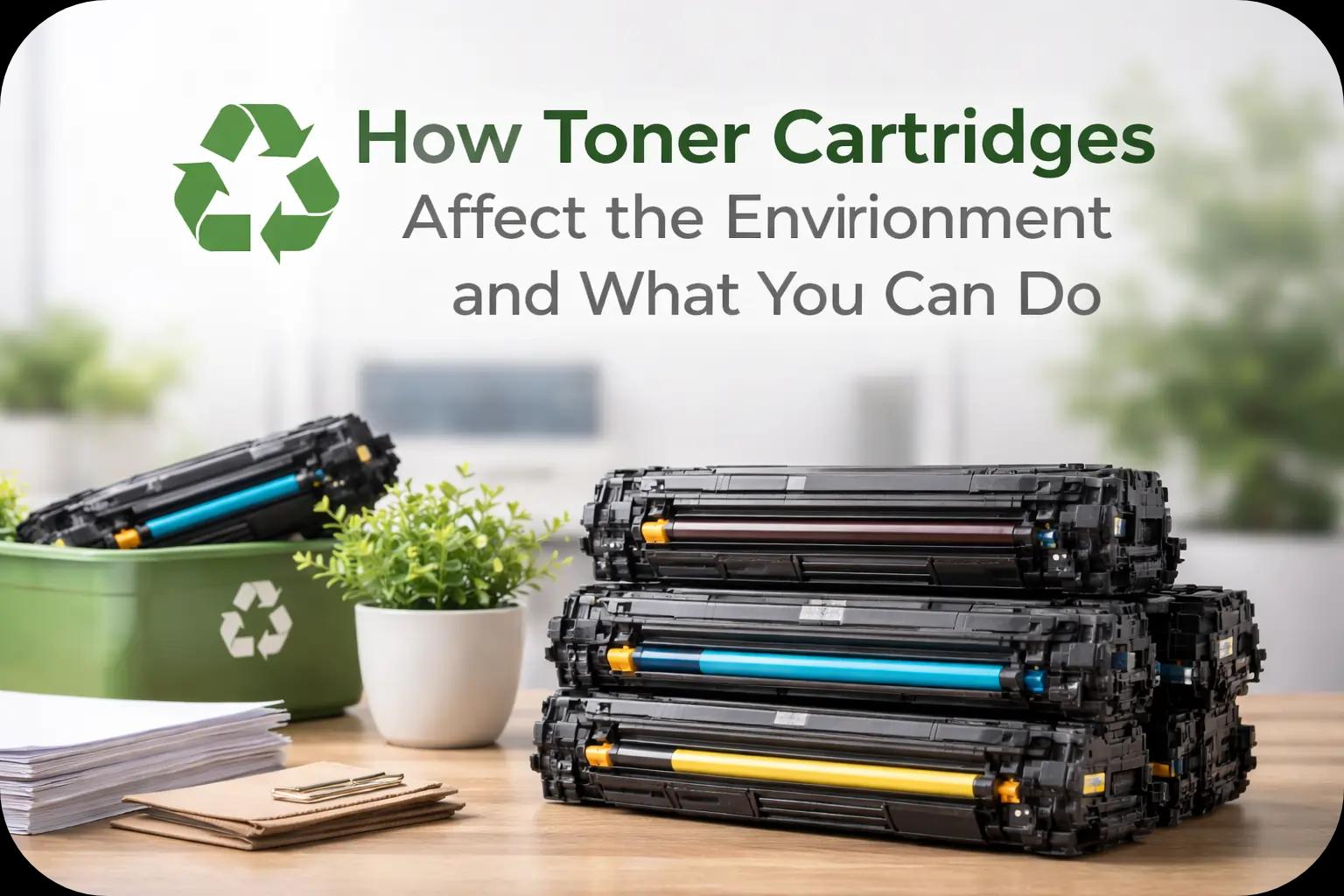 How Toner Cartridges Affect the Environment and What You Can Do
