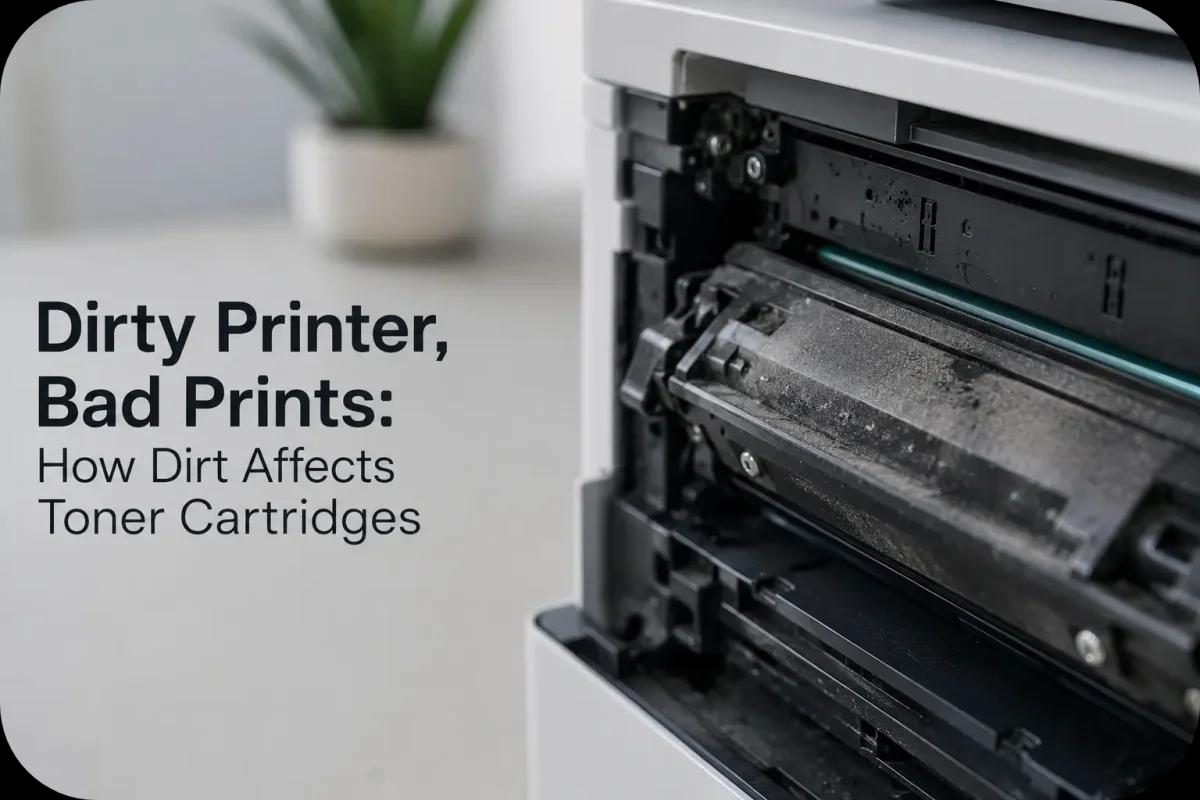 Dirty Printer, Bad Prints | How Dirt Affects Toner Cartridges?