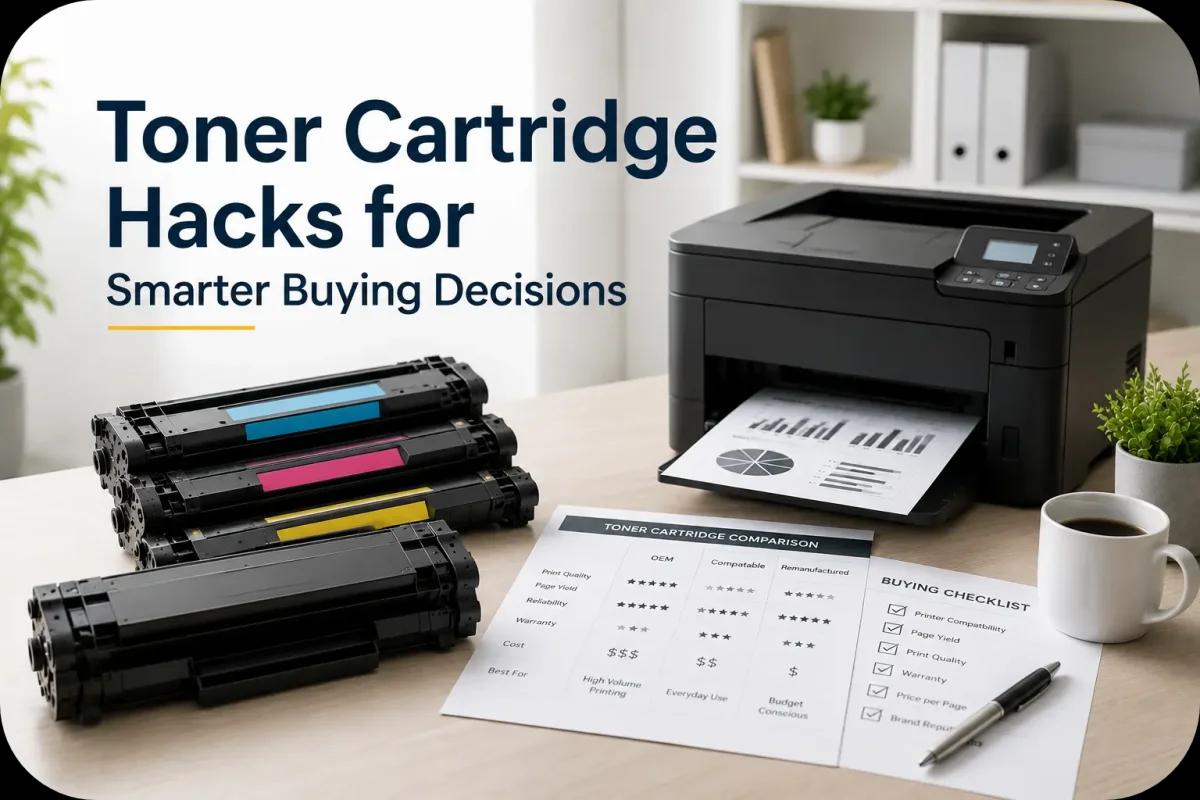 Toner Cartridge Hacks for Smarter Buying Decisions
