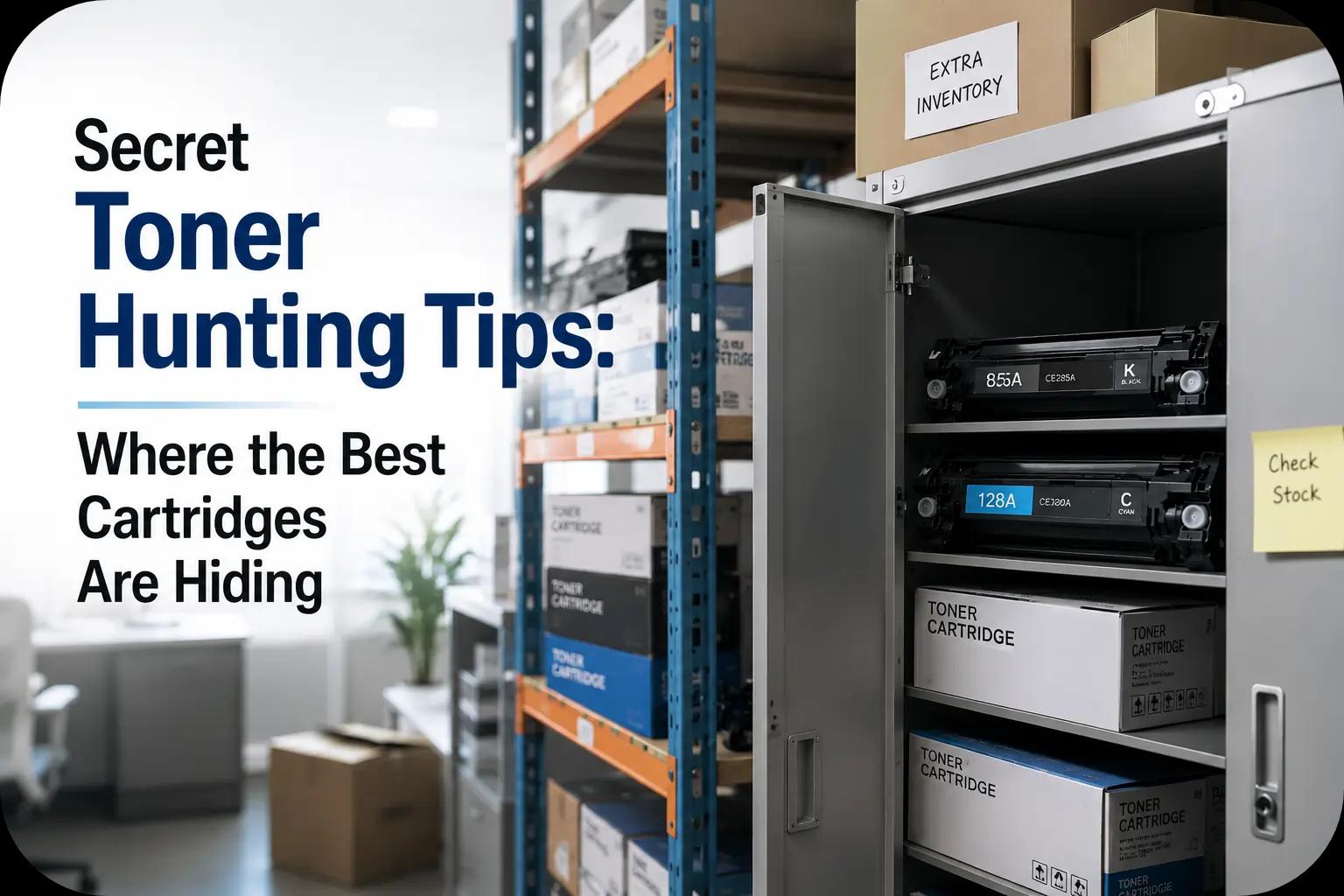 Secret Toner Hunting Tips | Where the Best Cartridges Are Hiding?
