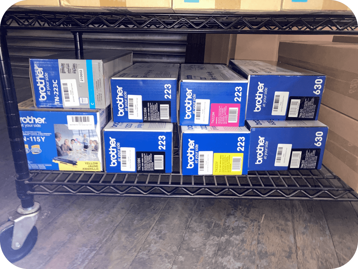 How to replace Brother toner cartridge in laser printer